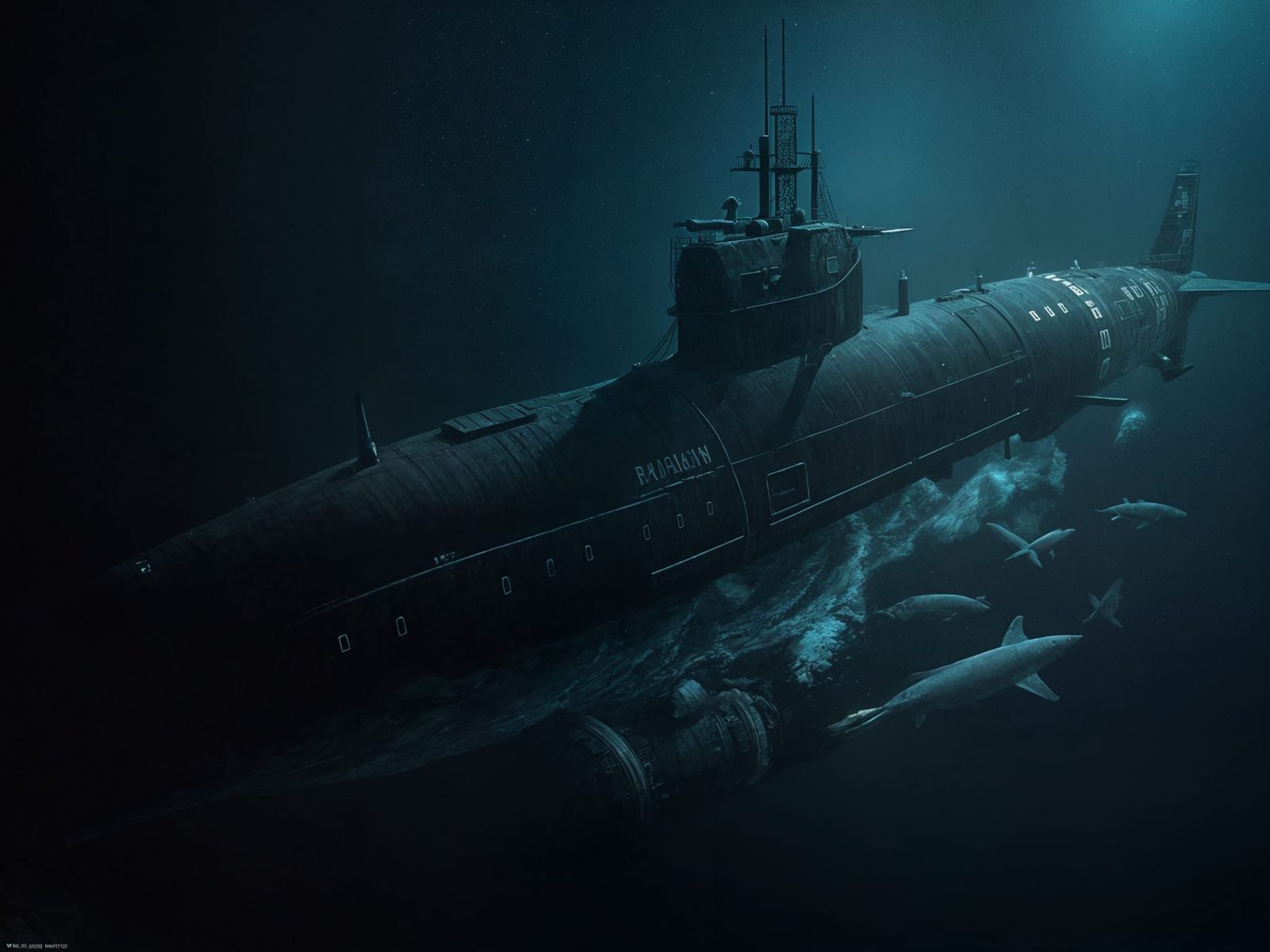Deep-Sea Submarine Nightmare: A Haunting Vision of Russian T...