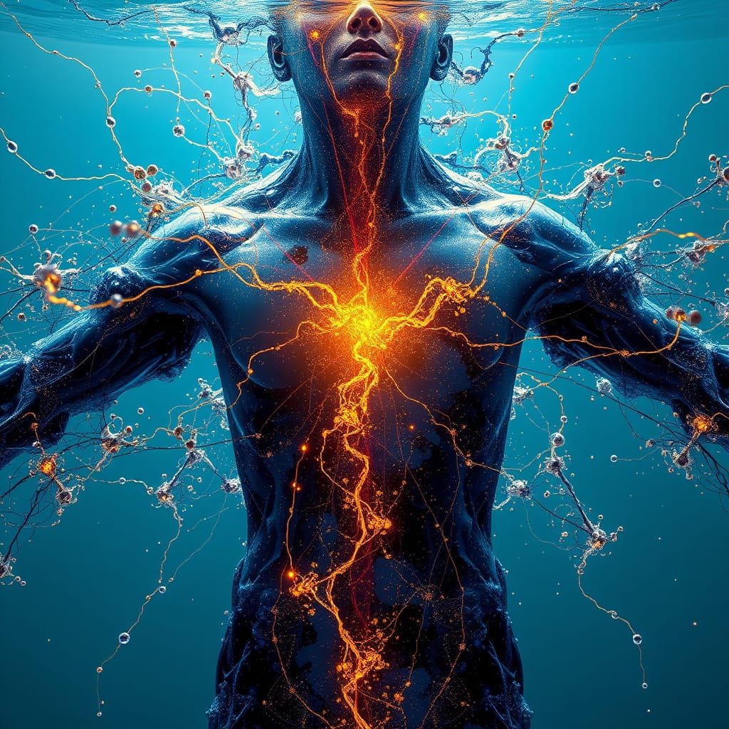 Cosmic Human Body as Nexus of Galaxies and Energy