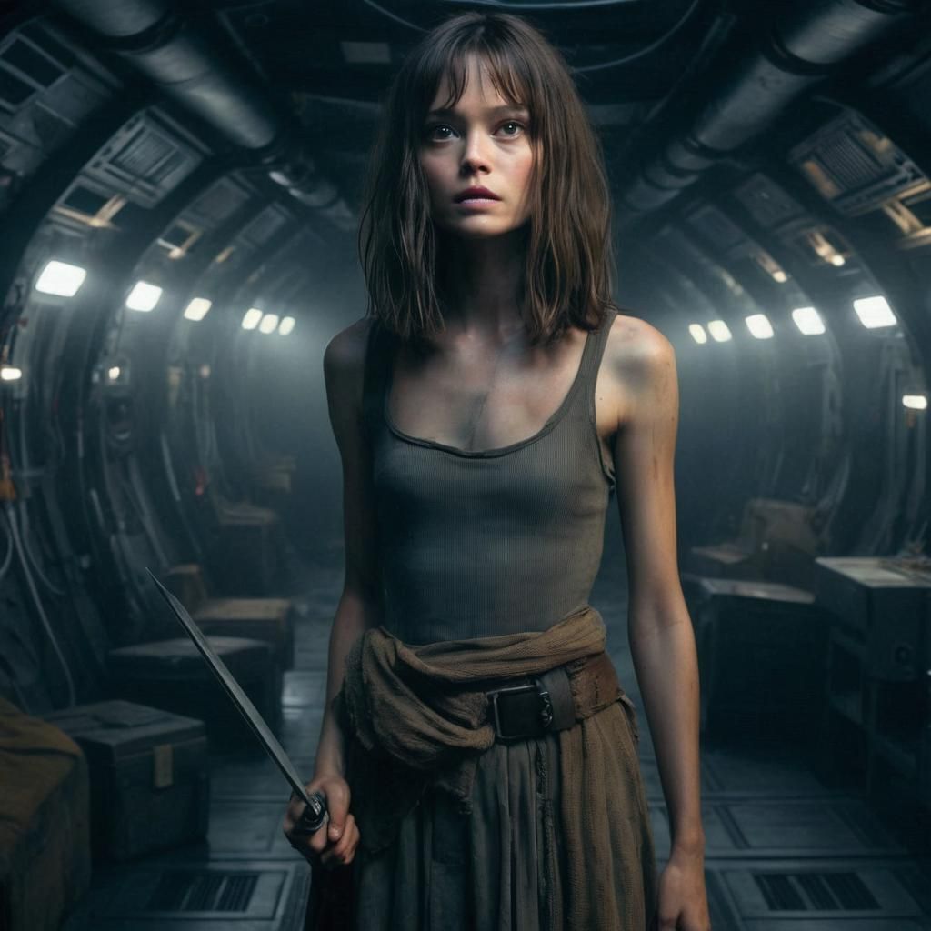 Summer Glau Portrait: Cinematic Film Still