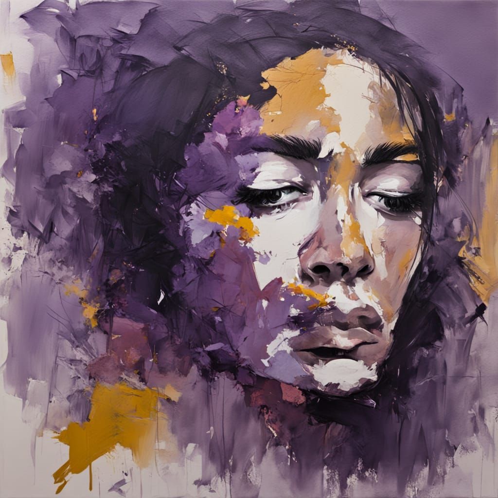 Ethereal Woman in a Dreamy Night Sky