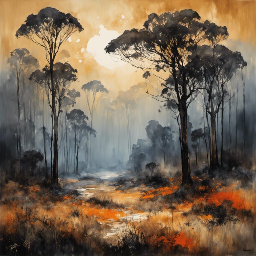 Aboriginal Australian Landscape Art