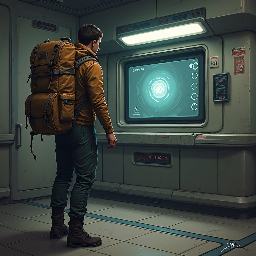 Scavenger's Pack Reveals Spaceport Mystery