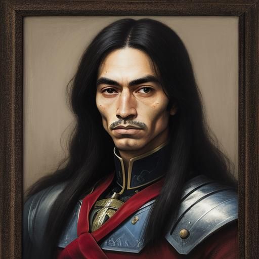 Heroic Portrait: Digital Art