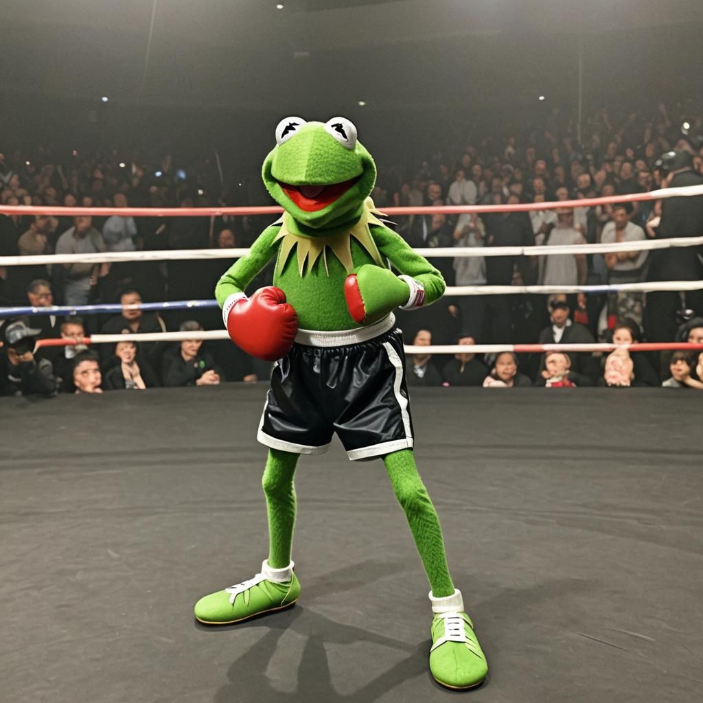 Kermit the Frog Ready to Box
