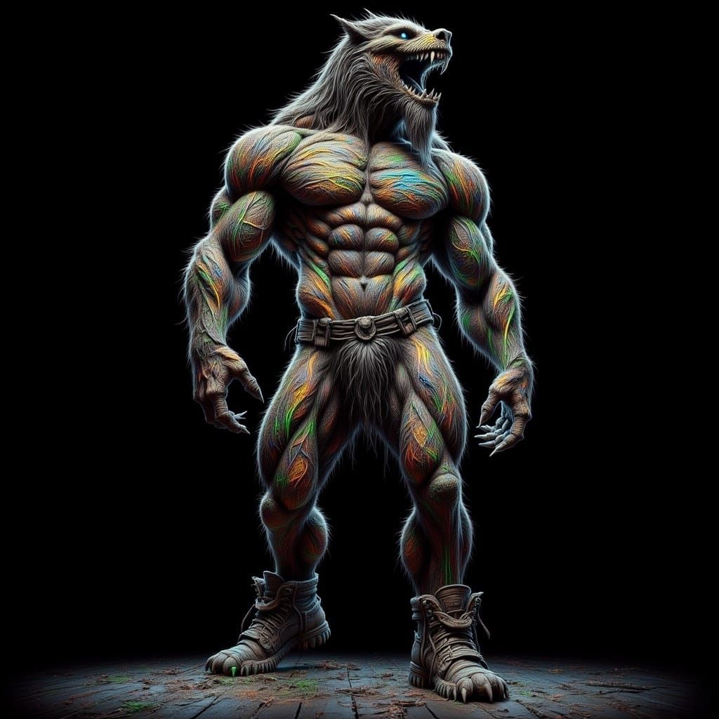 Anatomical Sculpture of Bonewall Simms