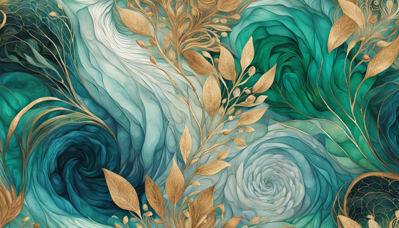 Surreal Dreamscapes in Iridescent Hues