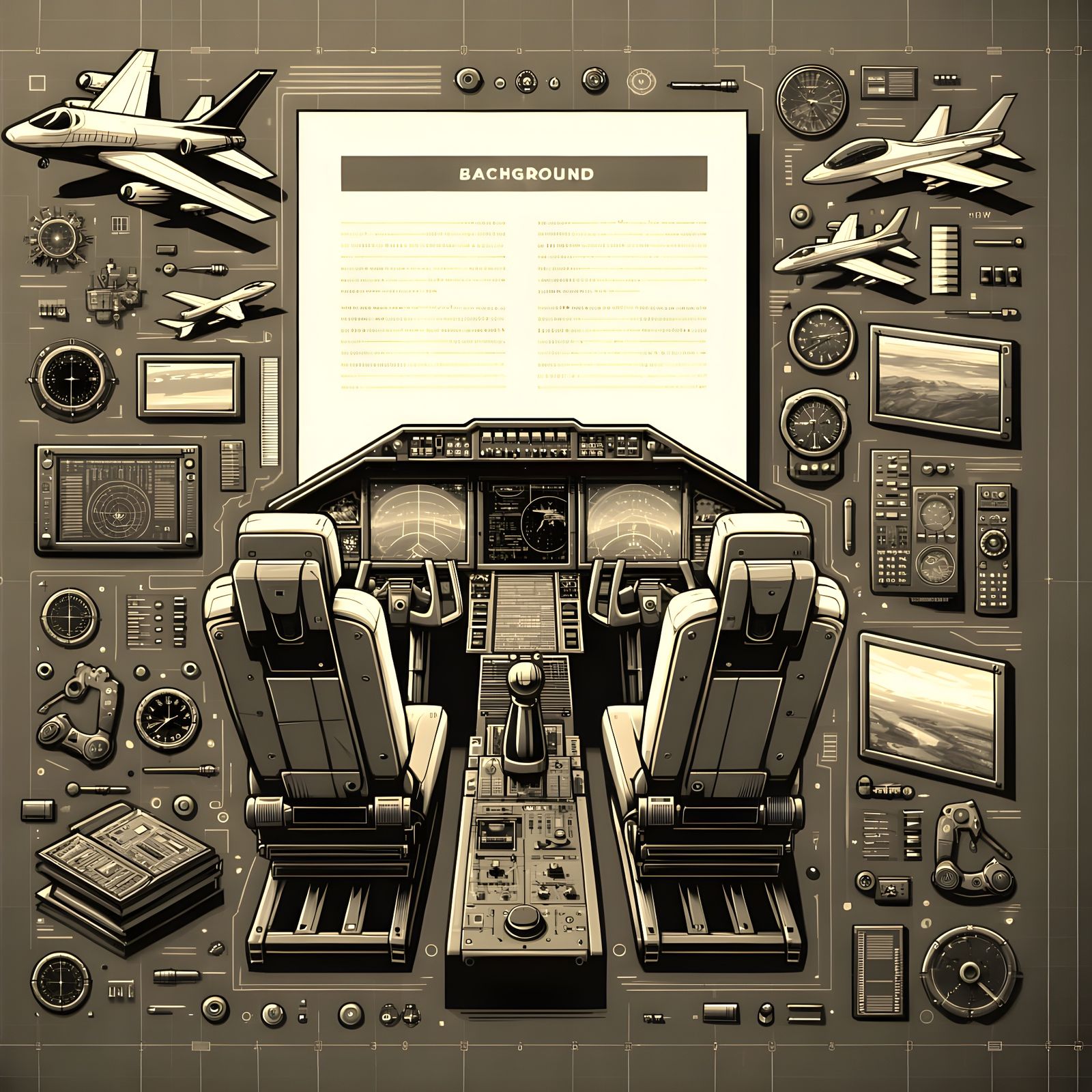 Flight Simulation Association Background Image in Technologi...