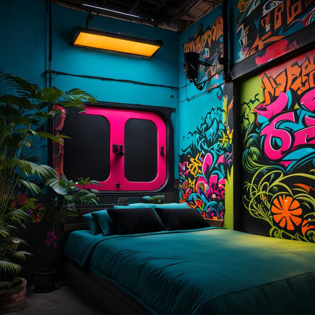 Graffiti Artist's Room