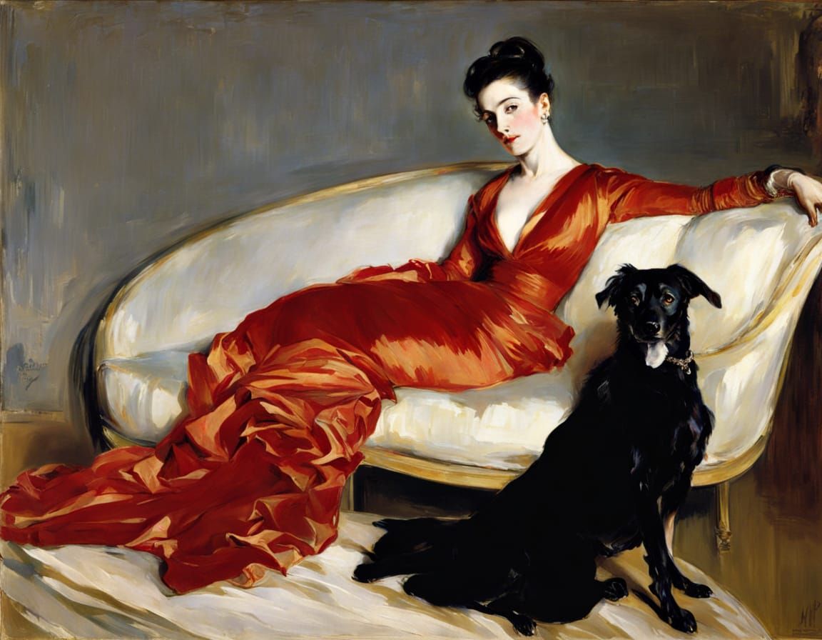 John Singer Sargent: 'Sprawl'