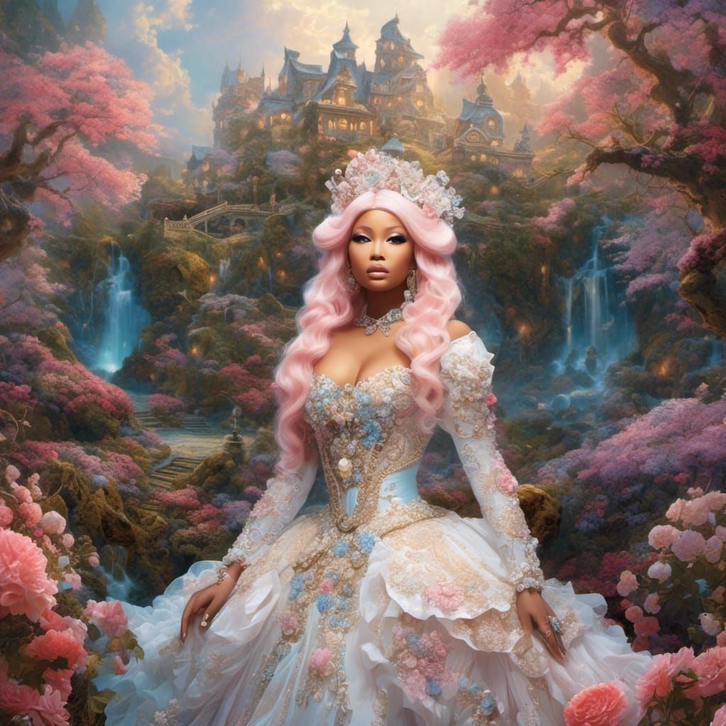 Nicki Minaj as Gyaru Fashion Designer