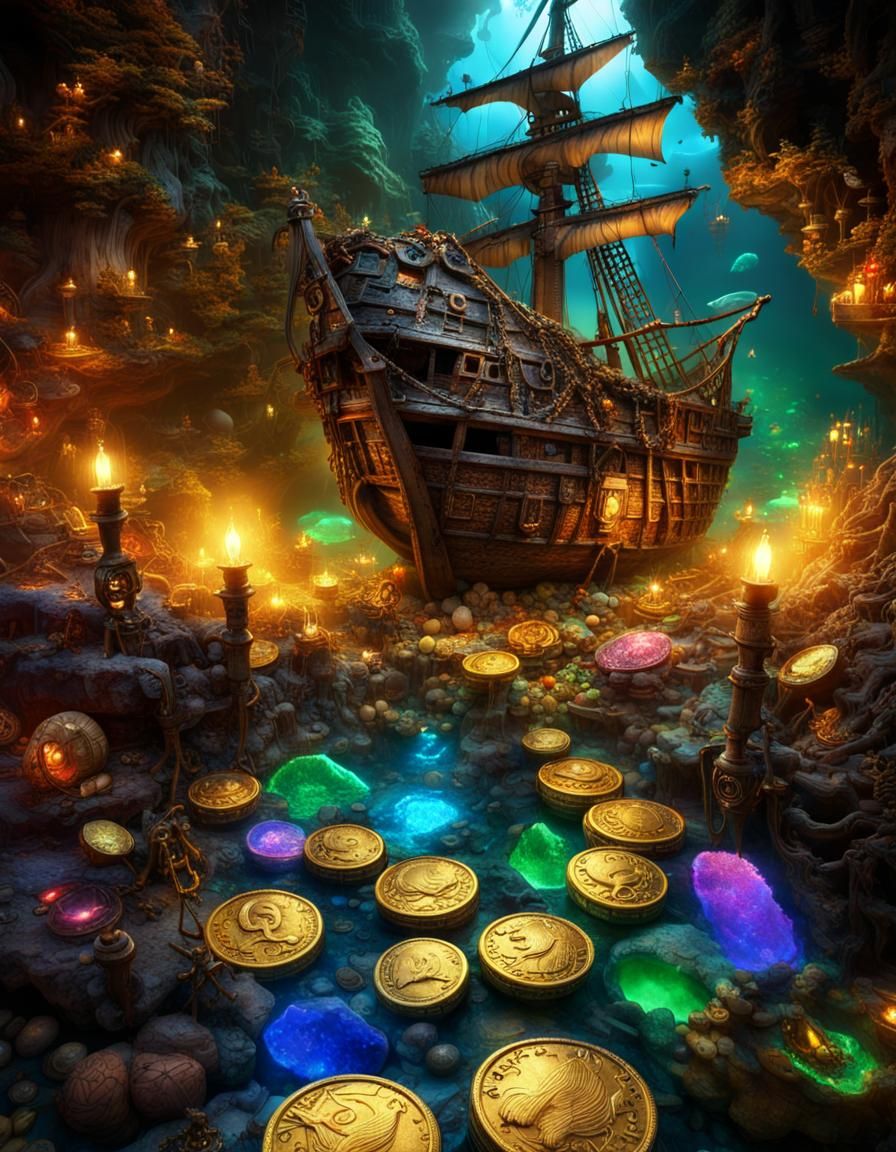 Underground Pirate Treasure