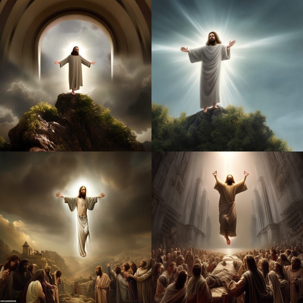 Jesus Christ's Resurrection: Epic Digital Painting