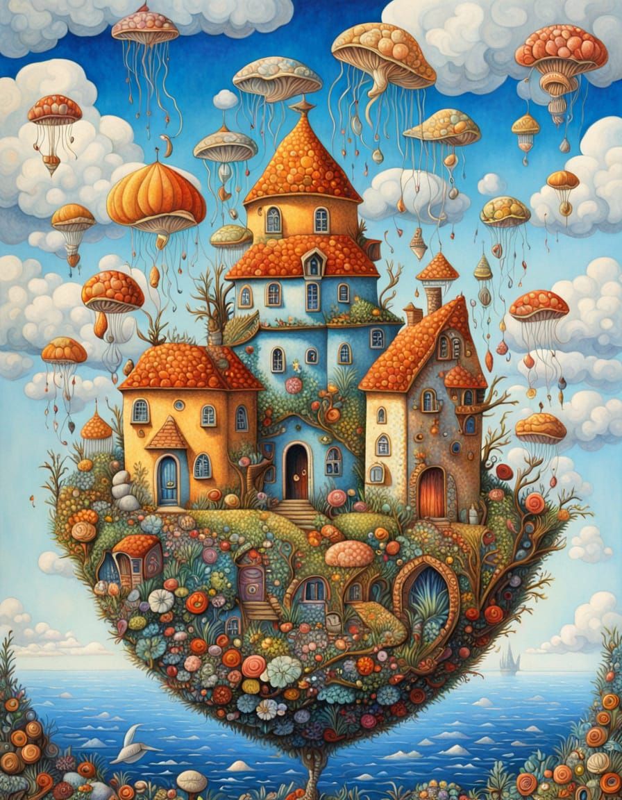 Surreal Animals Composed of Unusual Materials