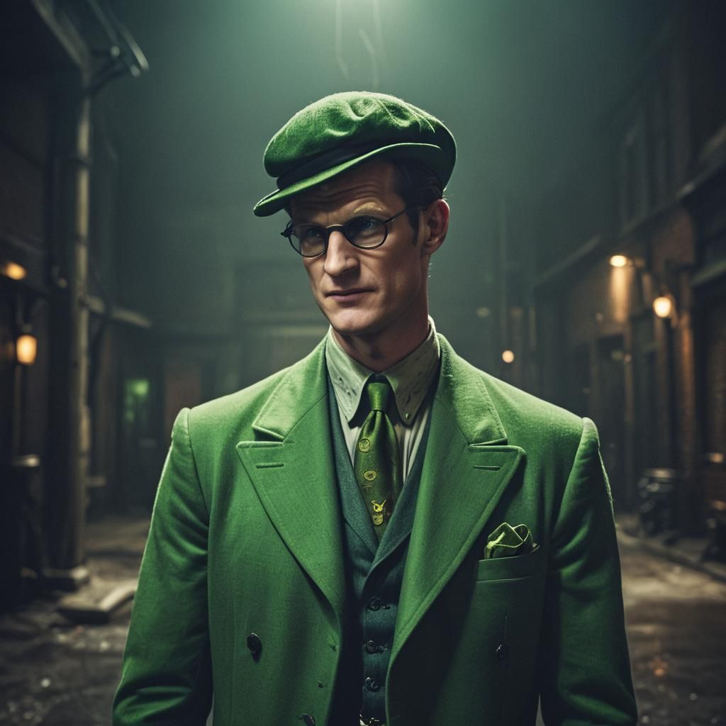 Matt Smith as The Riddler: Cinematic Film Still