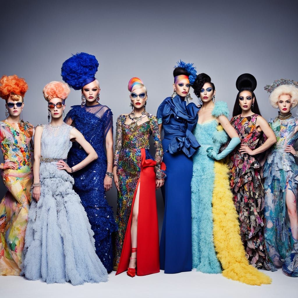 LGBTQIA+ Fashion Drag Vogue Competition
