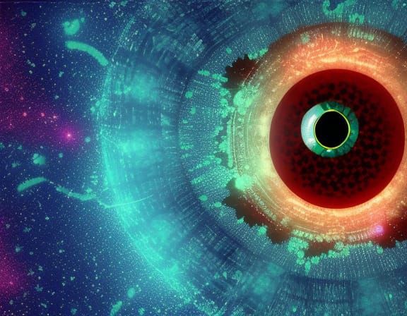 Cosmic Horror: Disembodied Eyes in Space