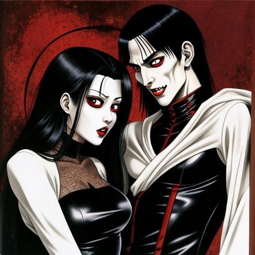 Vampires in Love, Manga Horror Style