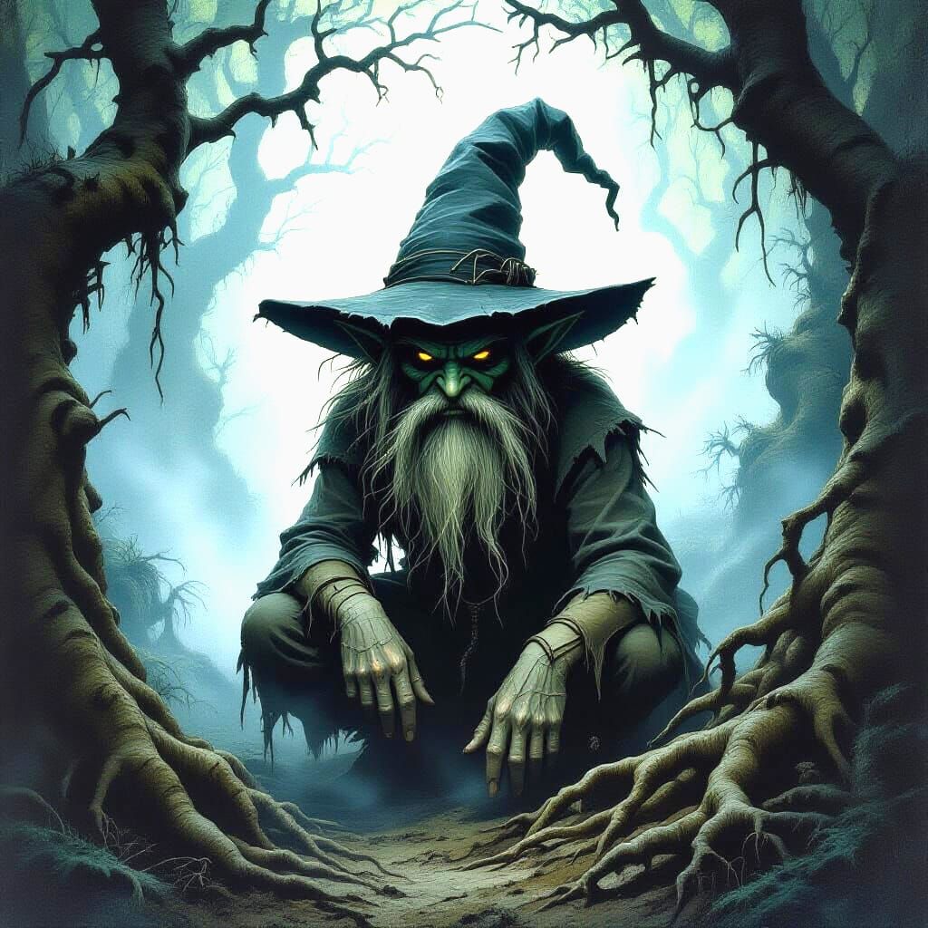 Grotesque Goblin with Sinister Craving