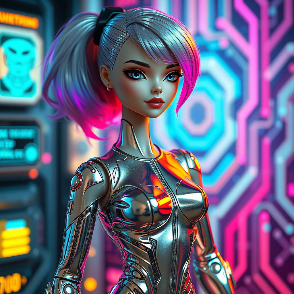 Futuristic Barbie Doll