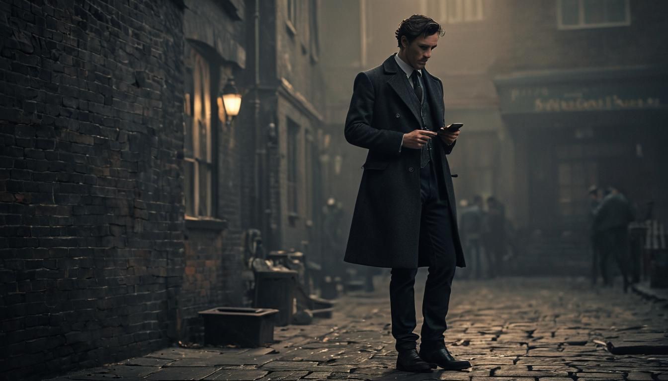 Modern Sherlock Holmes in Cinematic Style