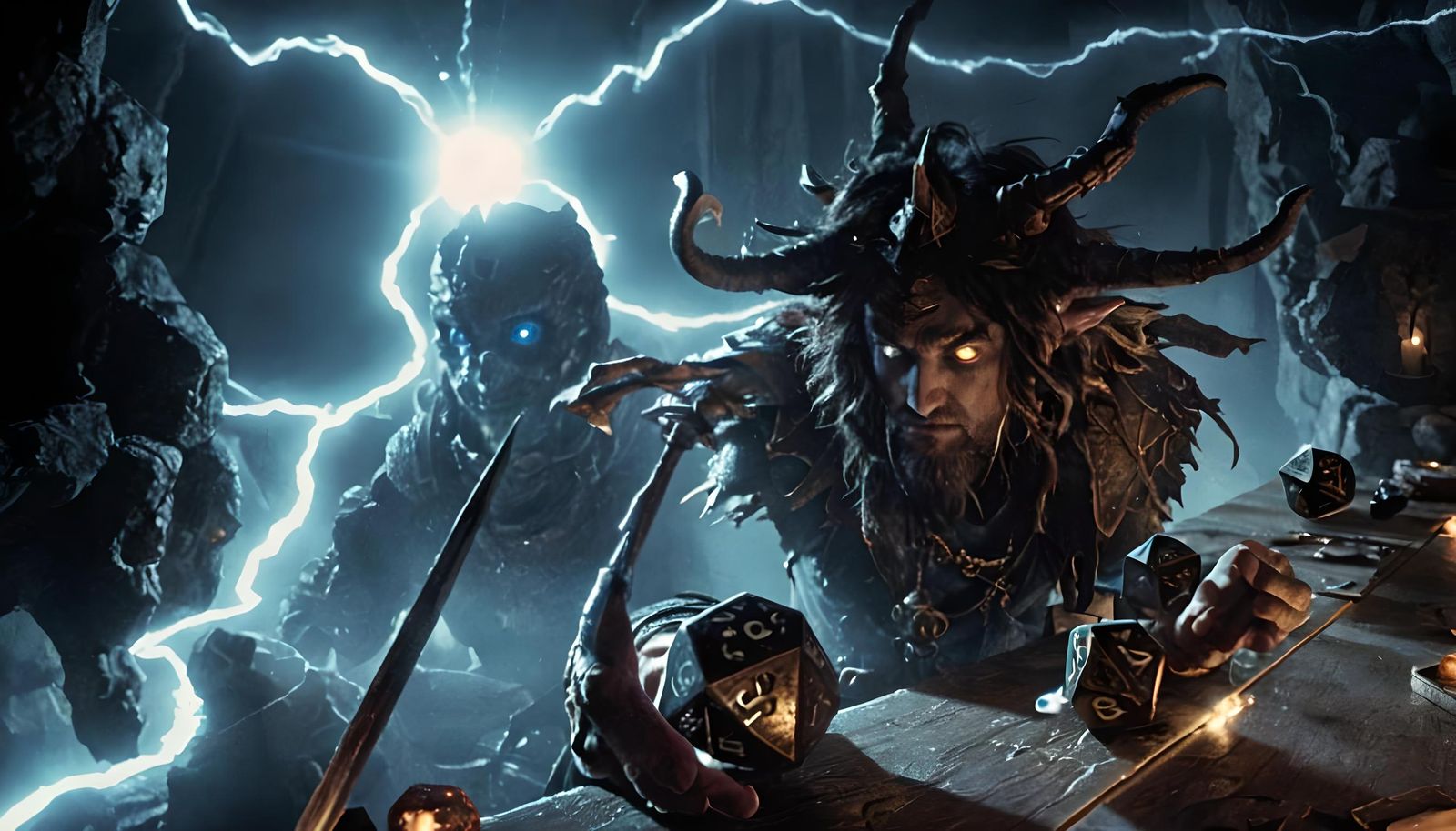 Epic Dungeons and Dragons Cinematic Film Still