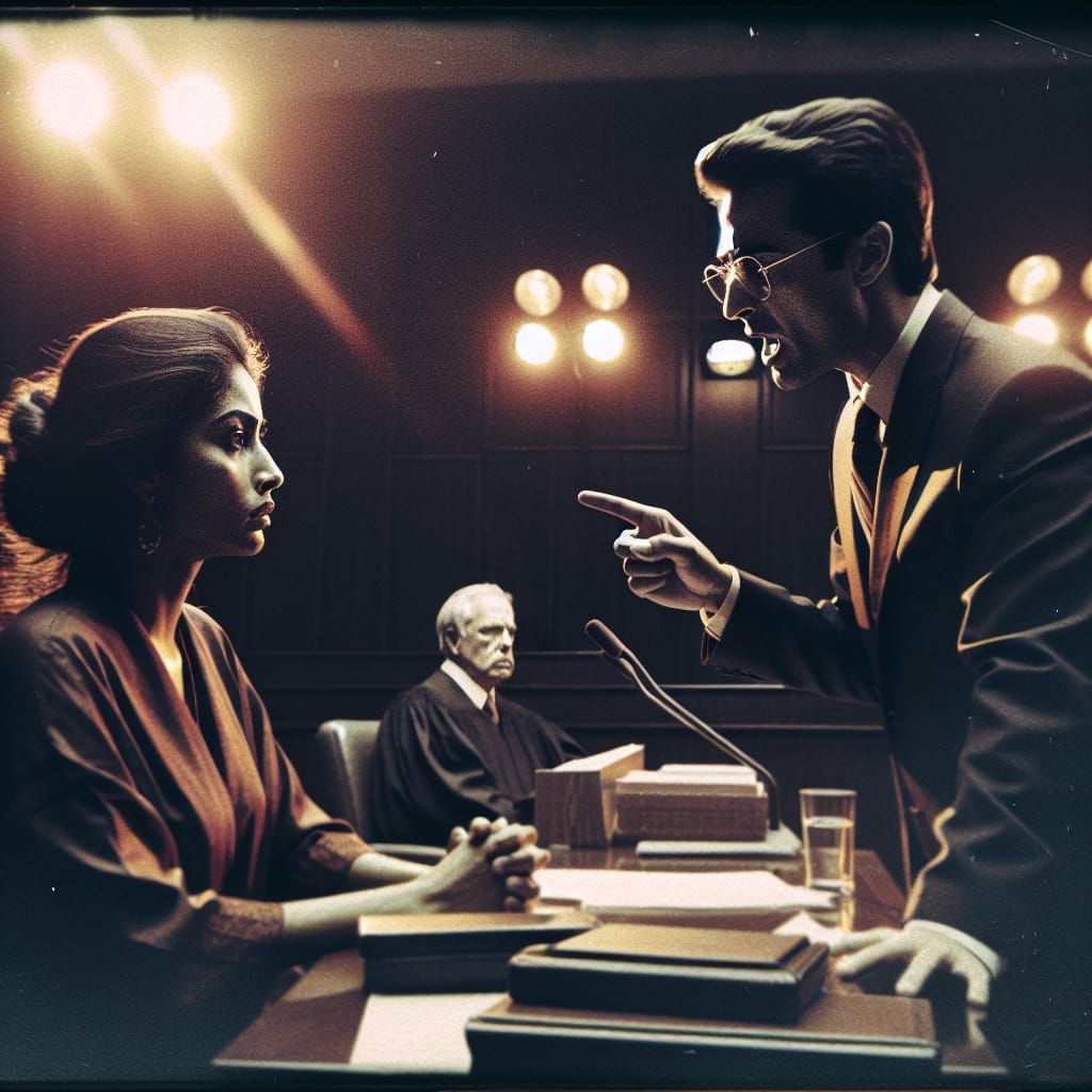 Courtroom Drama Unfolds in Grainy 35mm Film