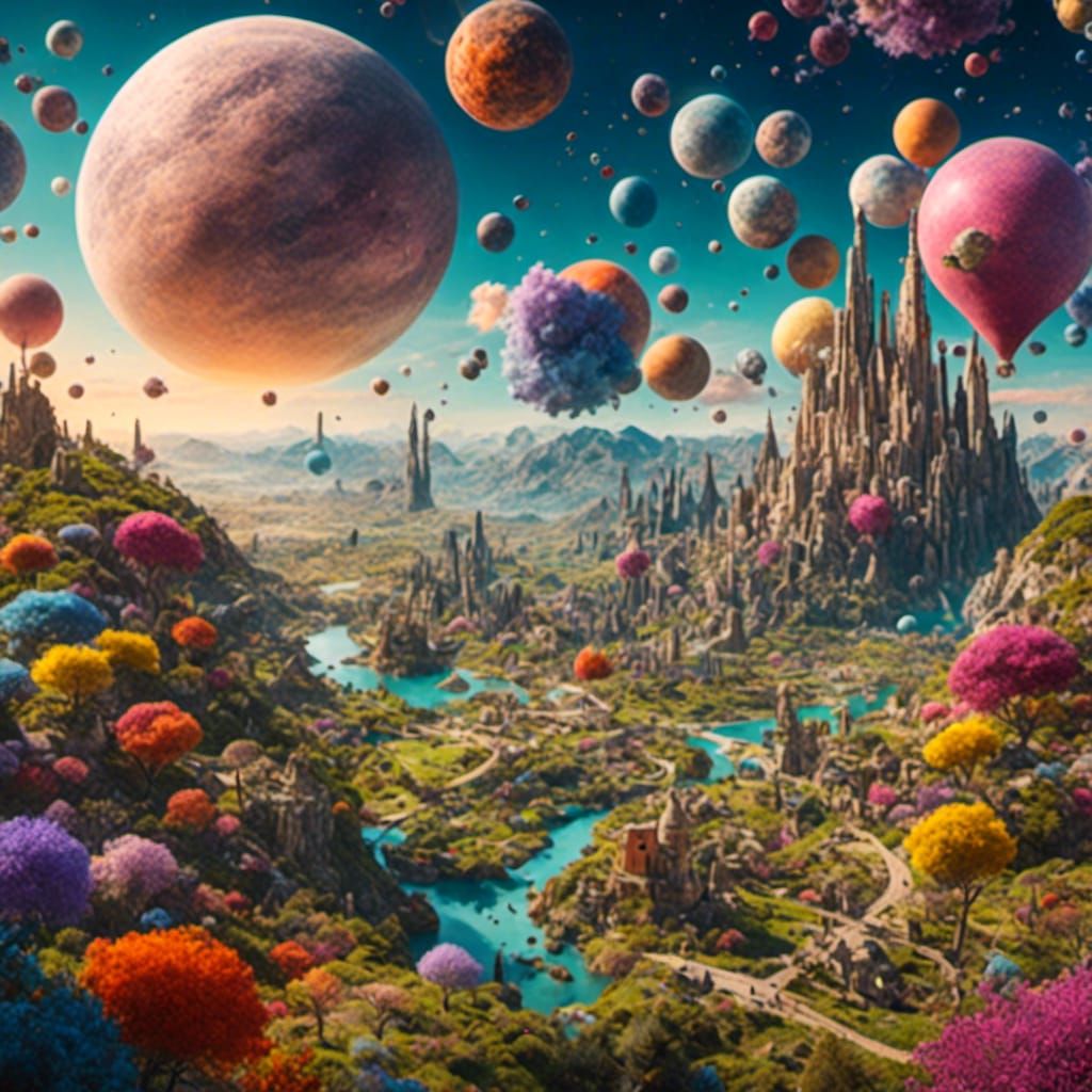 Epic Sci-Fi Landscape