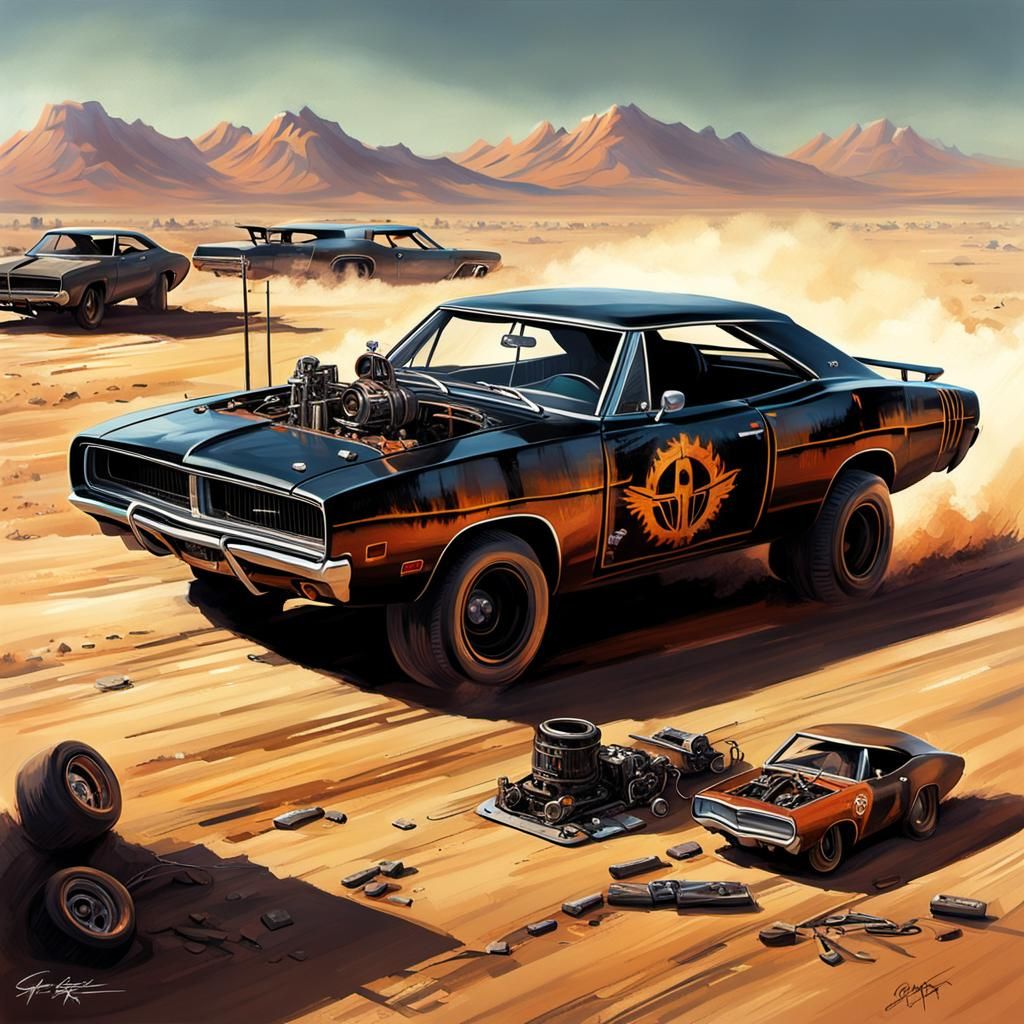 Mad max 1969 Dodge Charger