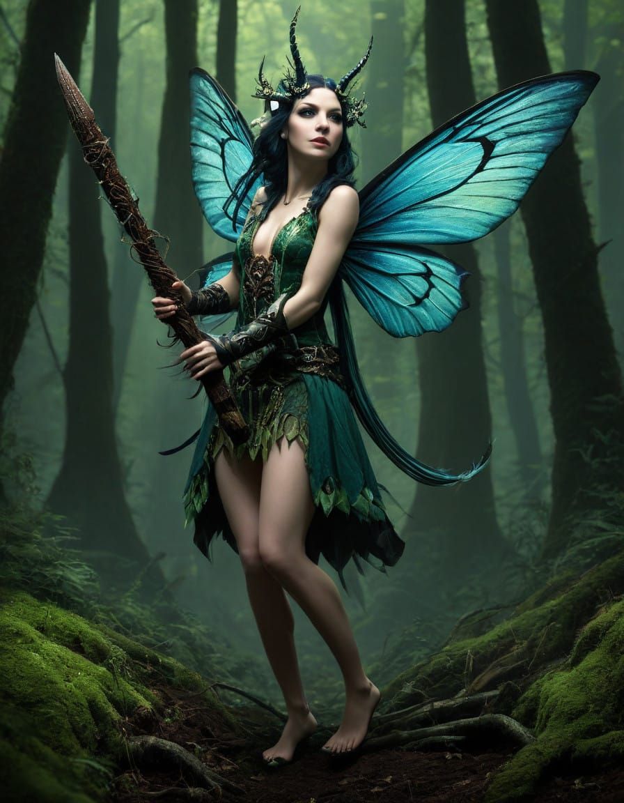 Mischievous Fey Creature of Wonder and Magic