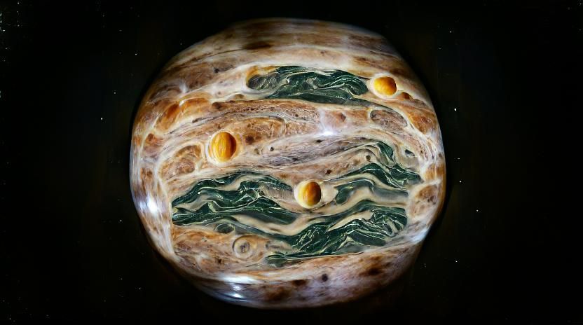 Detailed View of Jupiter