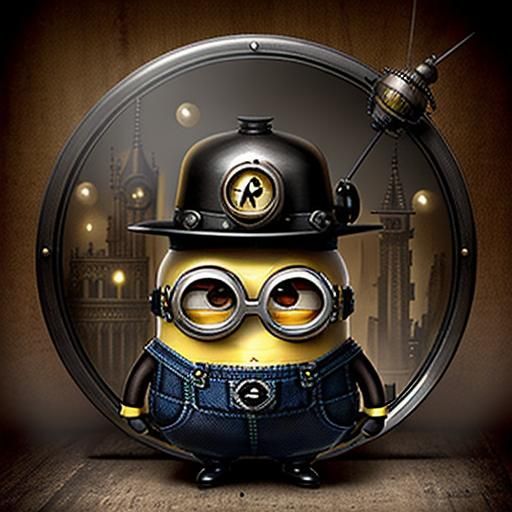 Steampunk Minions in Victorian Setting