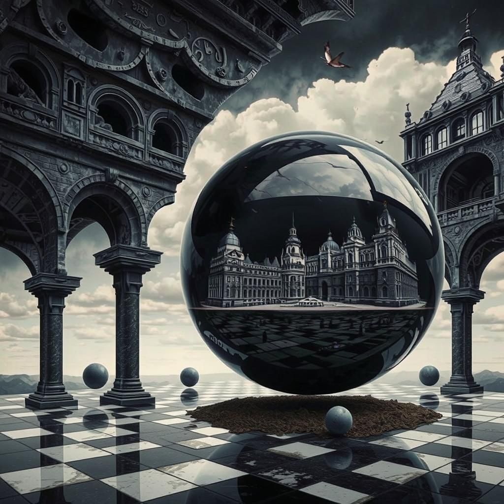 Butterfly Photogram: Abstract Rayograph in Black and White