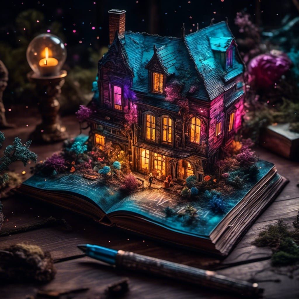 Town Pop-Up Book.