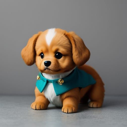 Adorable Dog Generated by AI