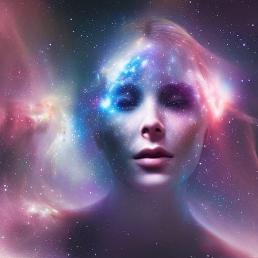 My very first creations: "The Universe - Beyond our Comprehension"