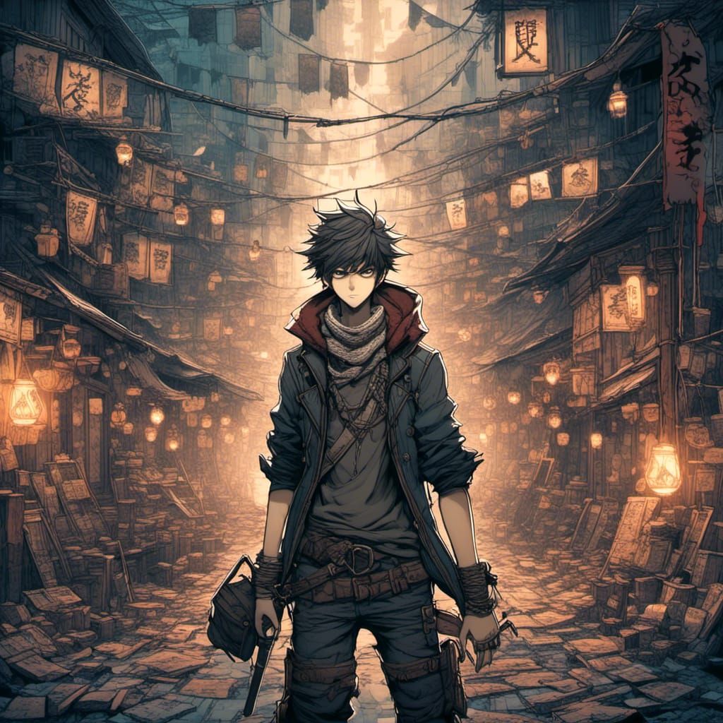 Anime Locksmith in Fantasy Style