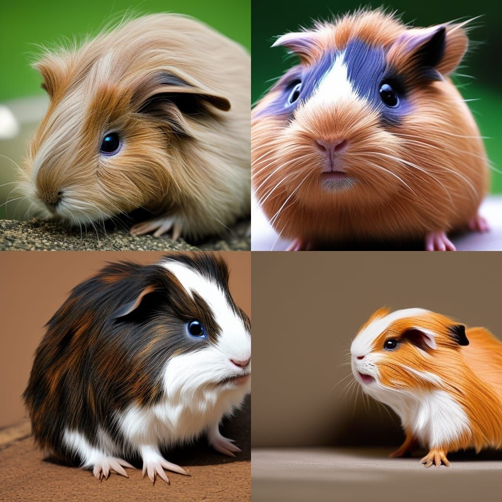 Hyperdetailed Guinea Pig Concept Art