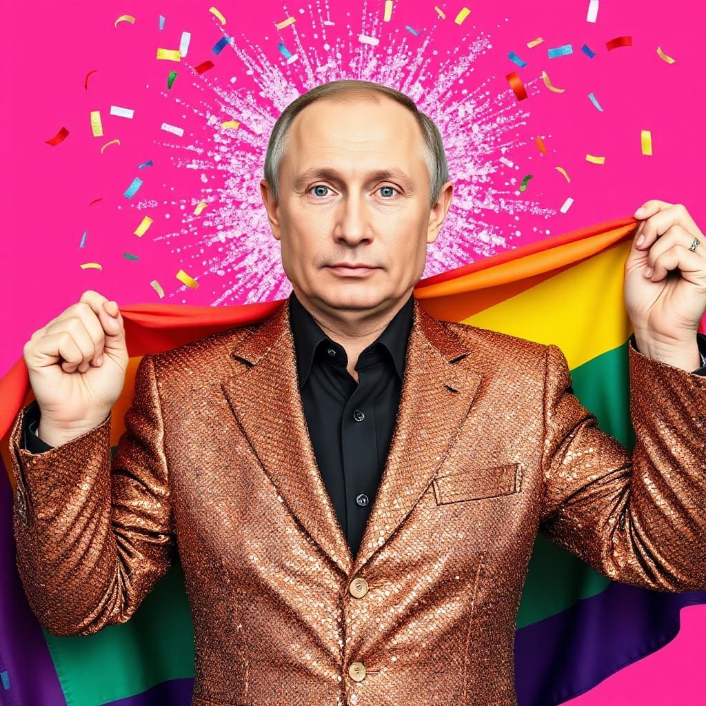 Putin in Sequins: A Symbol of Pride