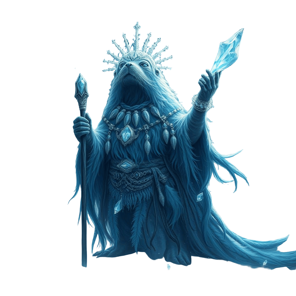 Ice Shaman Seal Conjure Glacial Magic