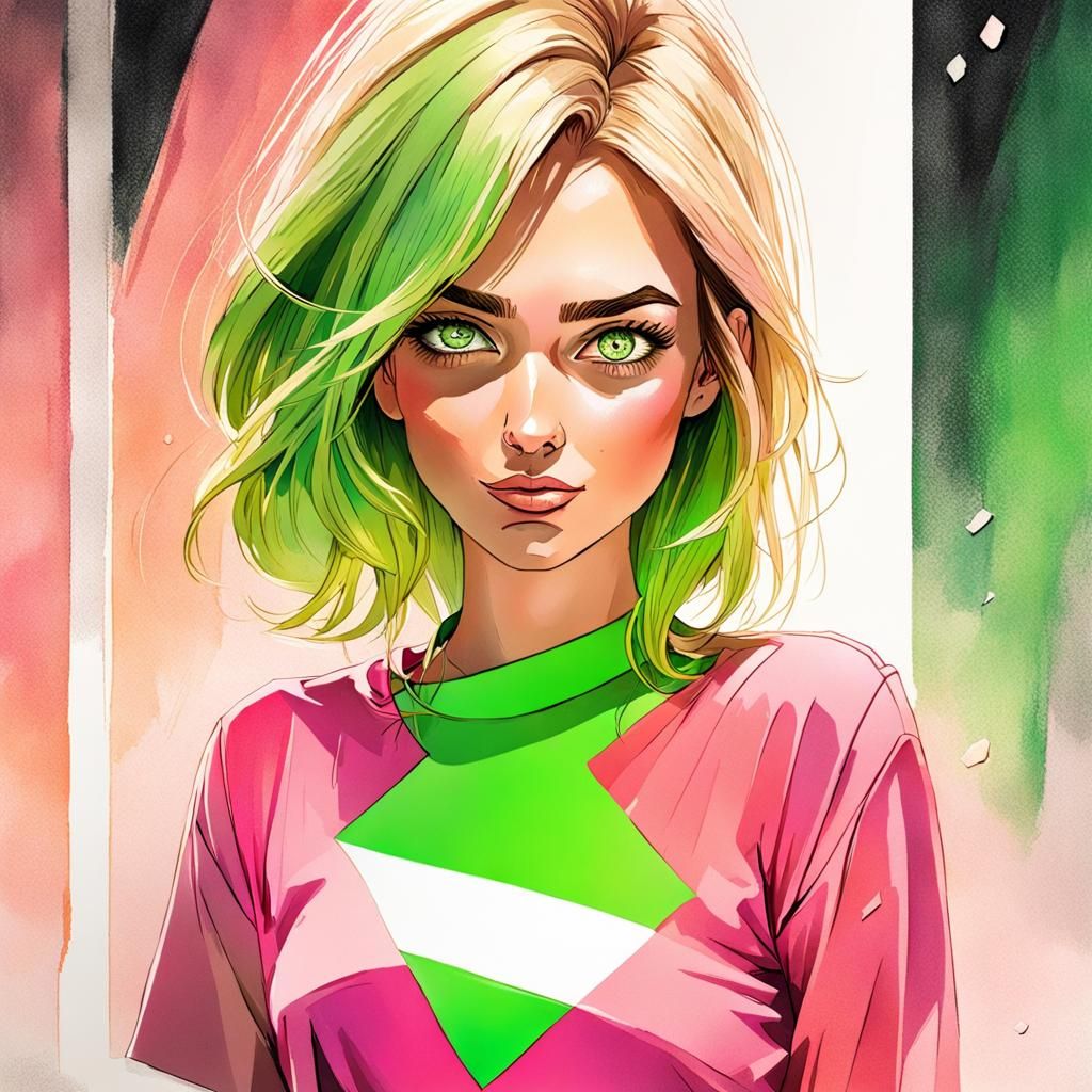 Girl with Green Eyes Breaks the Fourth Wall