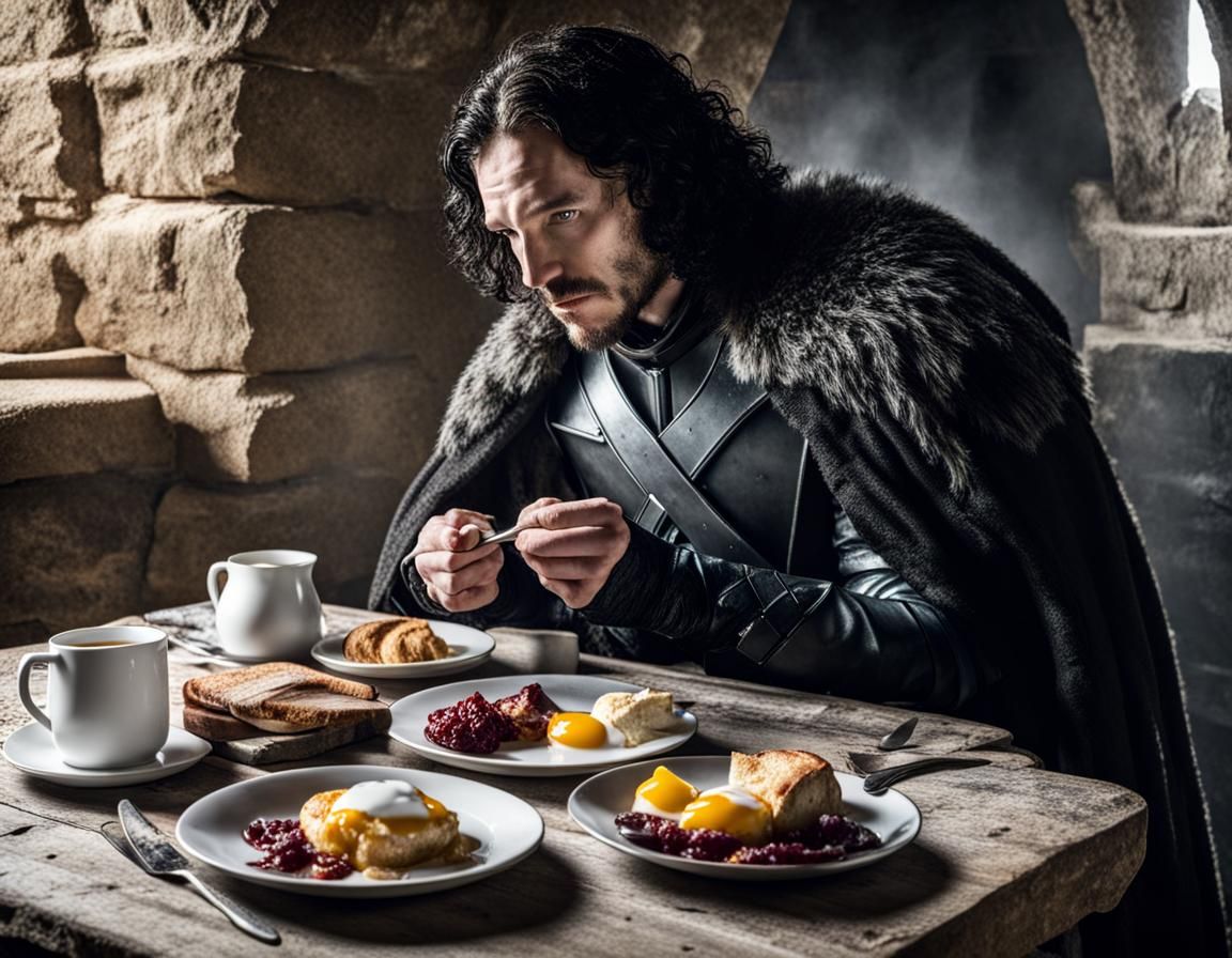 Jon Snow's Breakfast at Castle Black