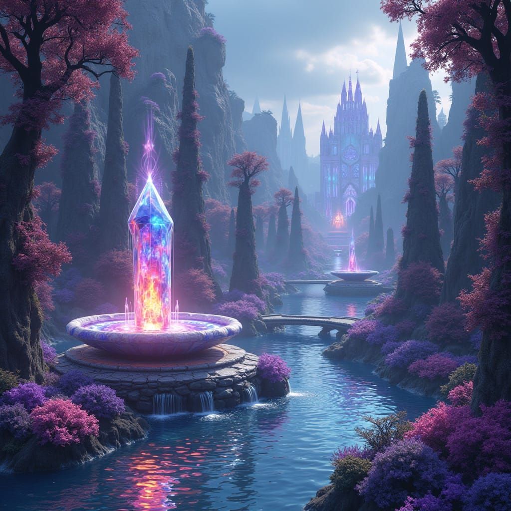 Gemstone Palace in Otherworldly Splendor