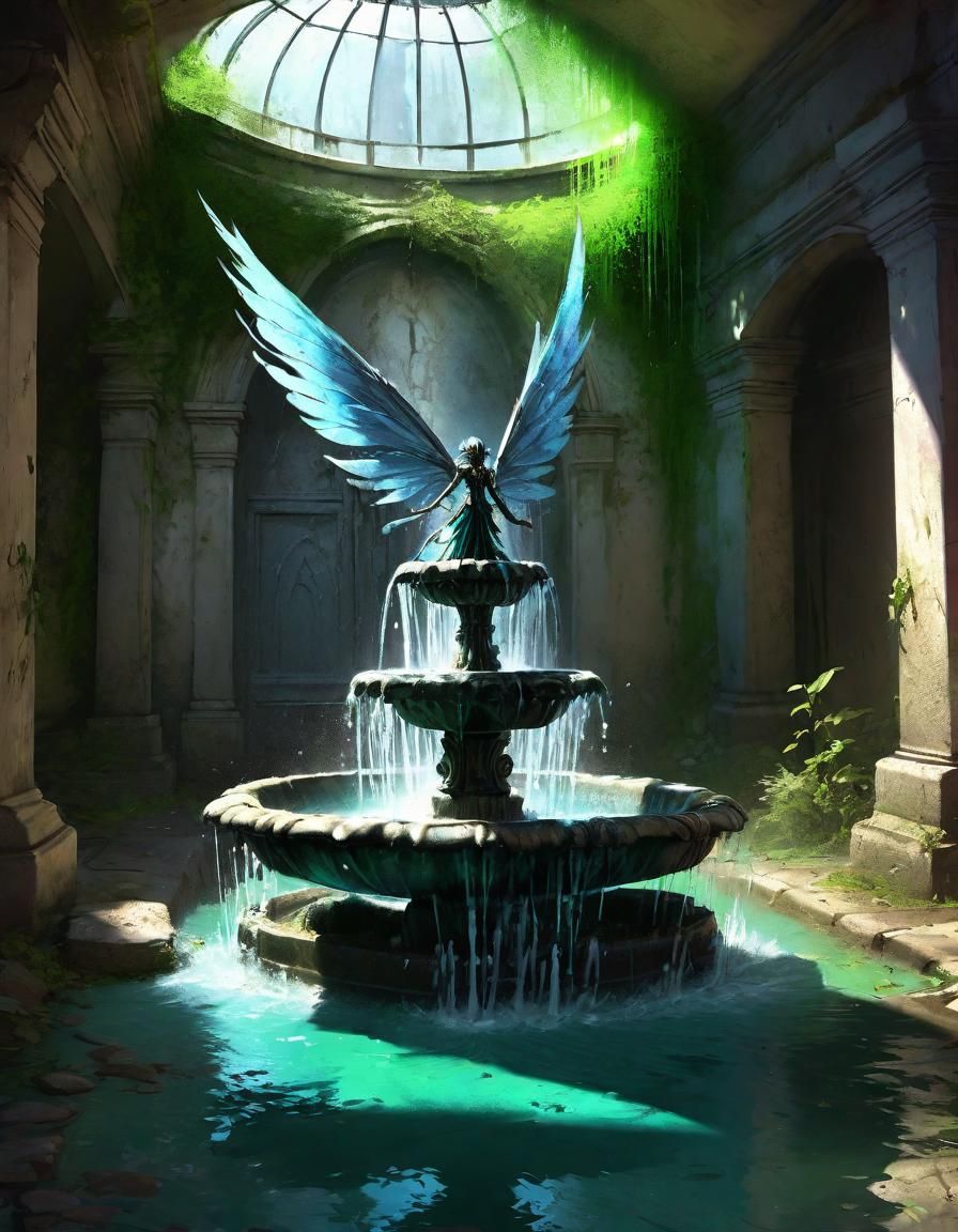 Fairy's Hesitation: A Painterly Speedpaint Portrait