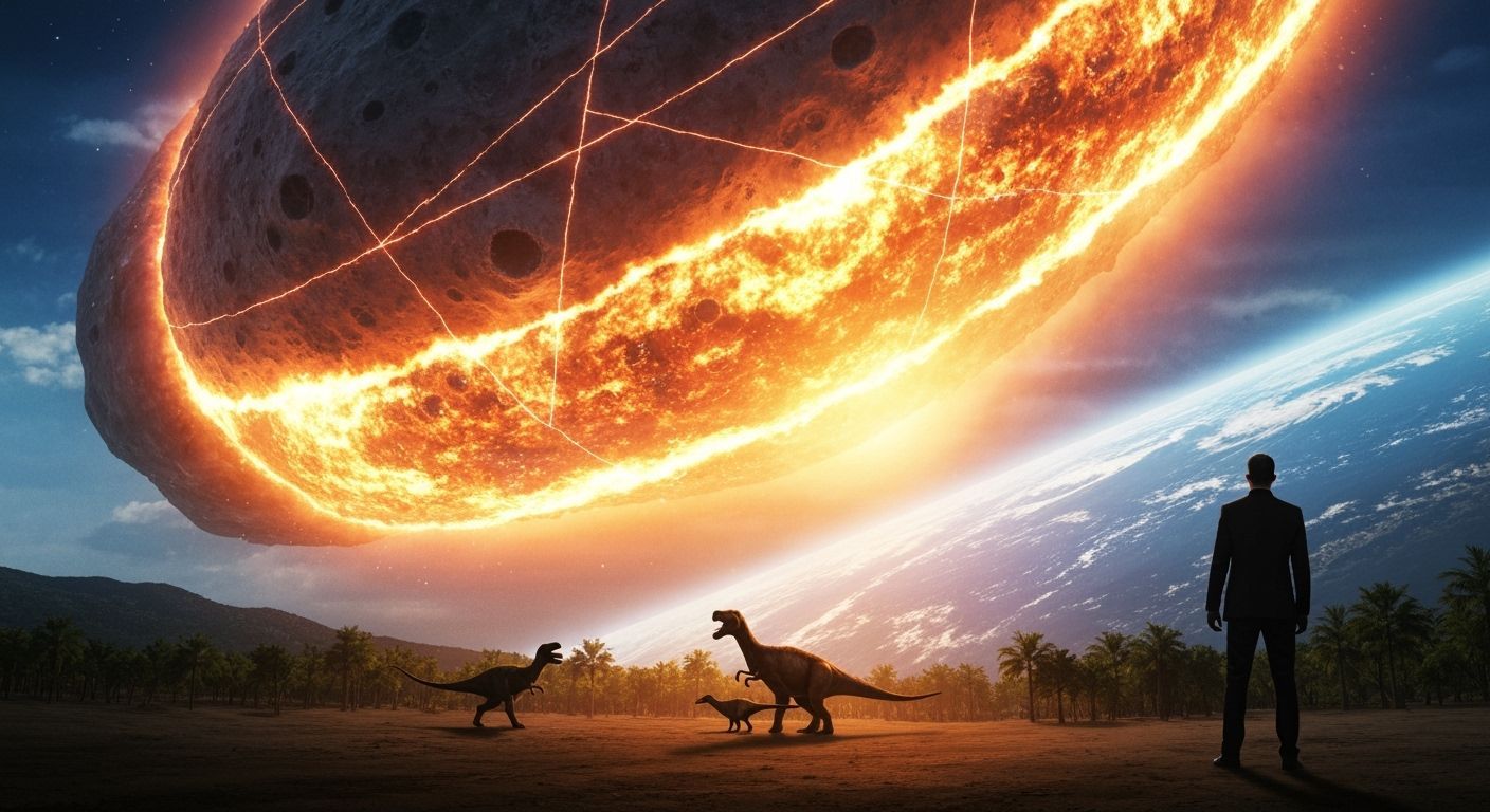 Ancient Alien Object Impacts Prehistoric Earth