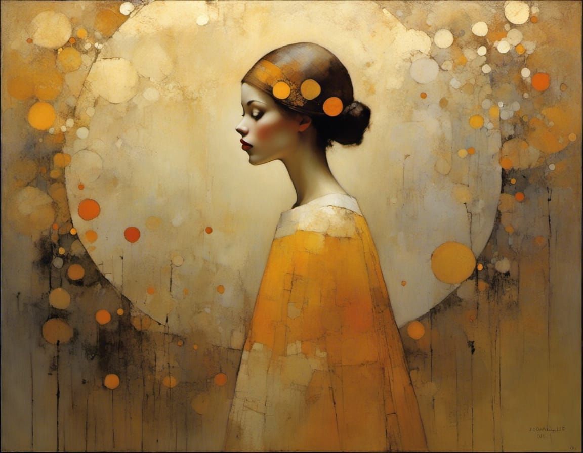 Girl in Golden Light, Fine Art Photography