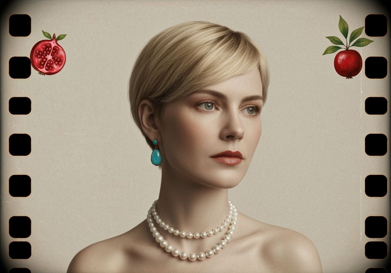 Portrait of Woman in Gustave Moreau Style