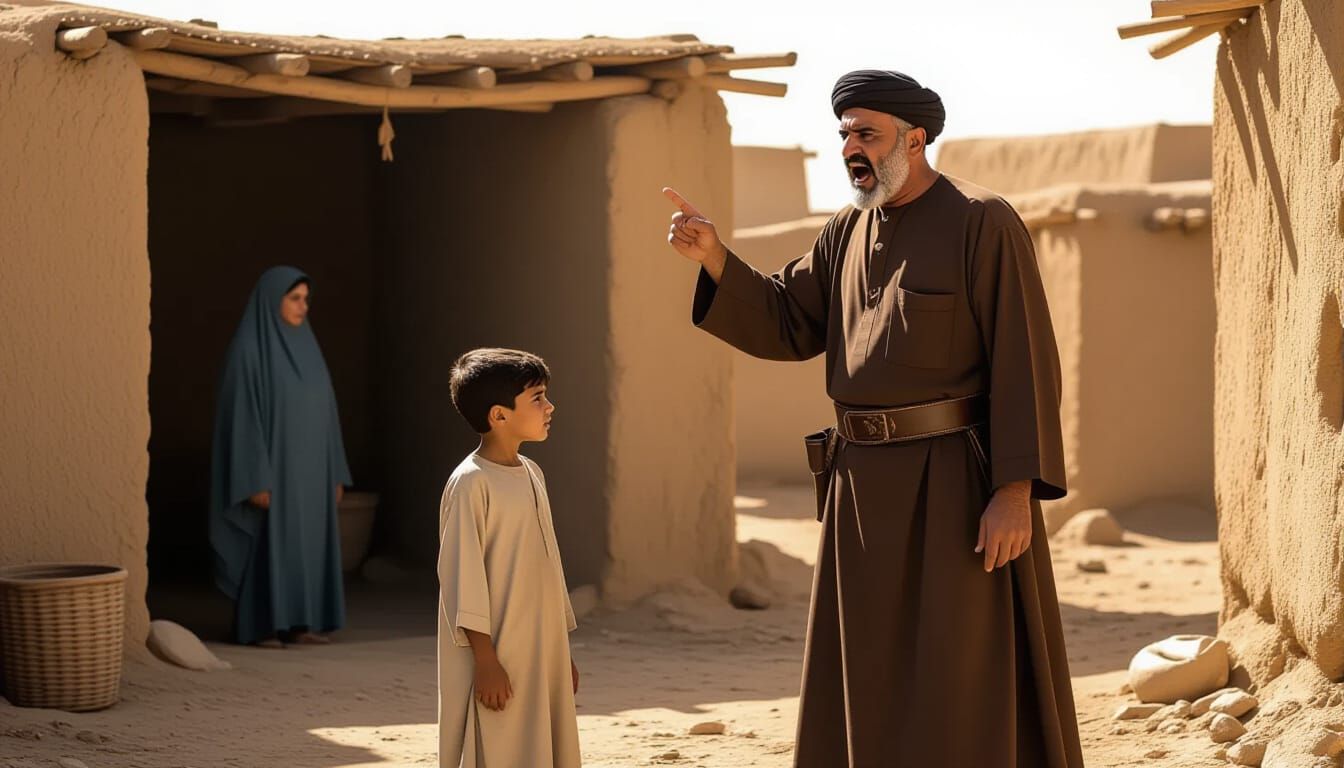 Middle Eastern Family Drama in an Oppressive Atmosphere