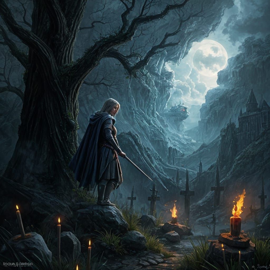 AI Interpretation: La Belle Dame sans Merci Themes