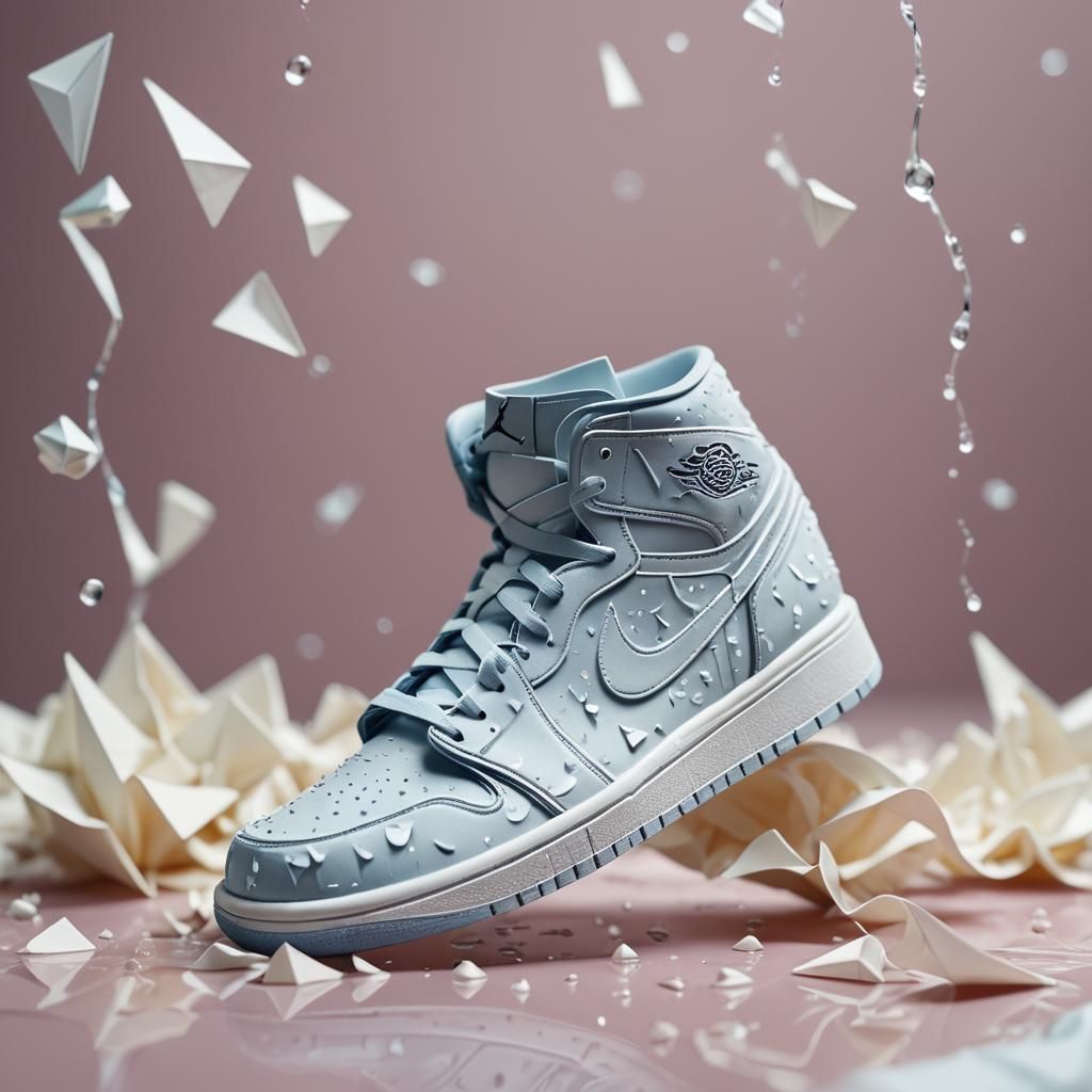 Origami Nike Air Jordan One Macro