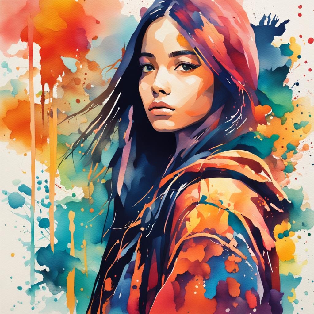 Visually Striking Background with Vibrant Textures